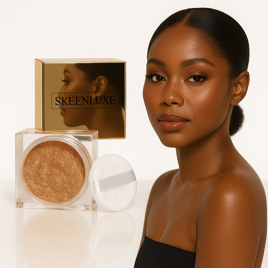 đ¸ SKEENLUXE⢠Velvet Matte Setting Powderâ˘, All-Day Oil Control for Flawless Skin
