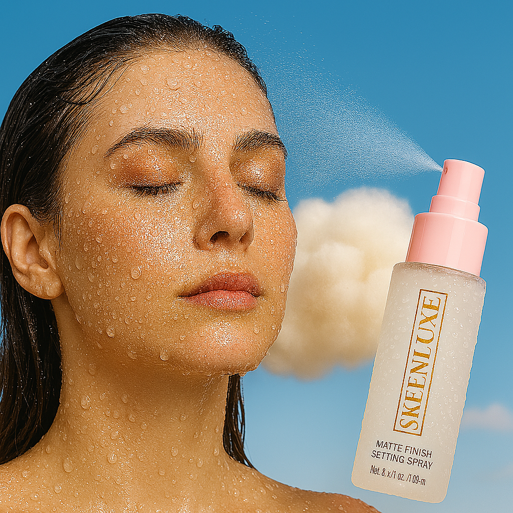 ✨  SKEENLUXE™ Matte Finish Setting Spray - Waterproof Confidence. All Day. Every Day. 💖